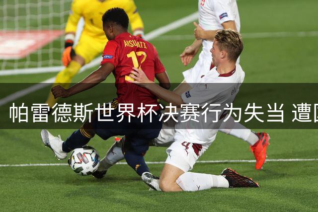 帕雷德斯世界杯决赛行为失当 遭国际足联纪律审查